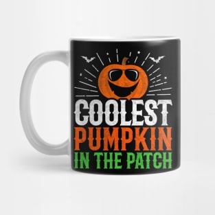 Funny Halloween Party Costume Coolest Pumpkin In The Patch Mug